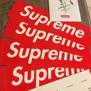 Supreme sticker pack